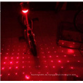 5 LED + 2 Laser Strahl Hintere Heck Fahrrad Fahrrad Licht 9 Modi